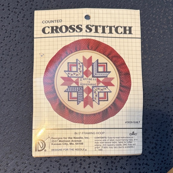 Other - 🐥1986 Counted Cross Stitch kit